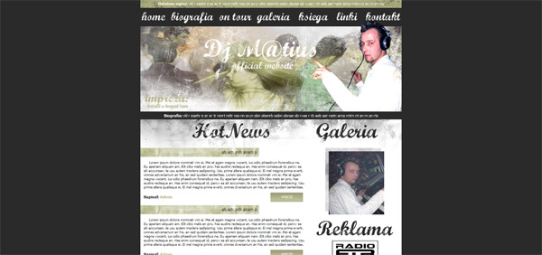 Dj Matius - website