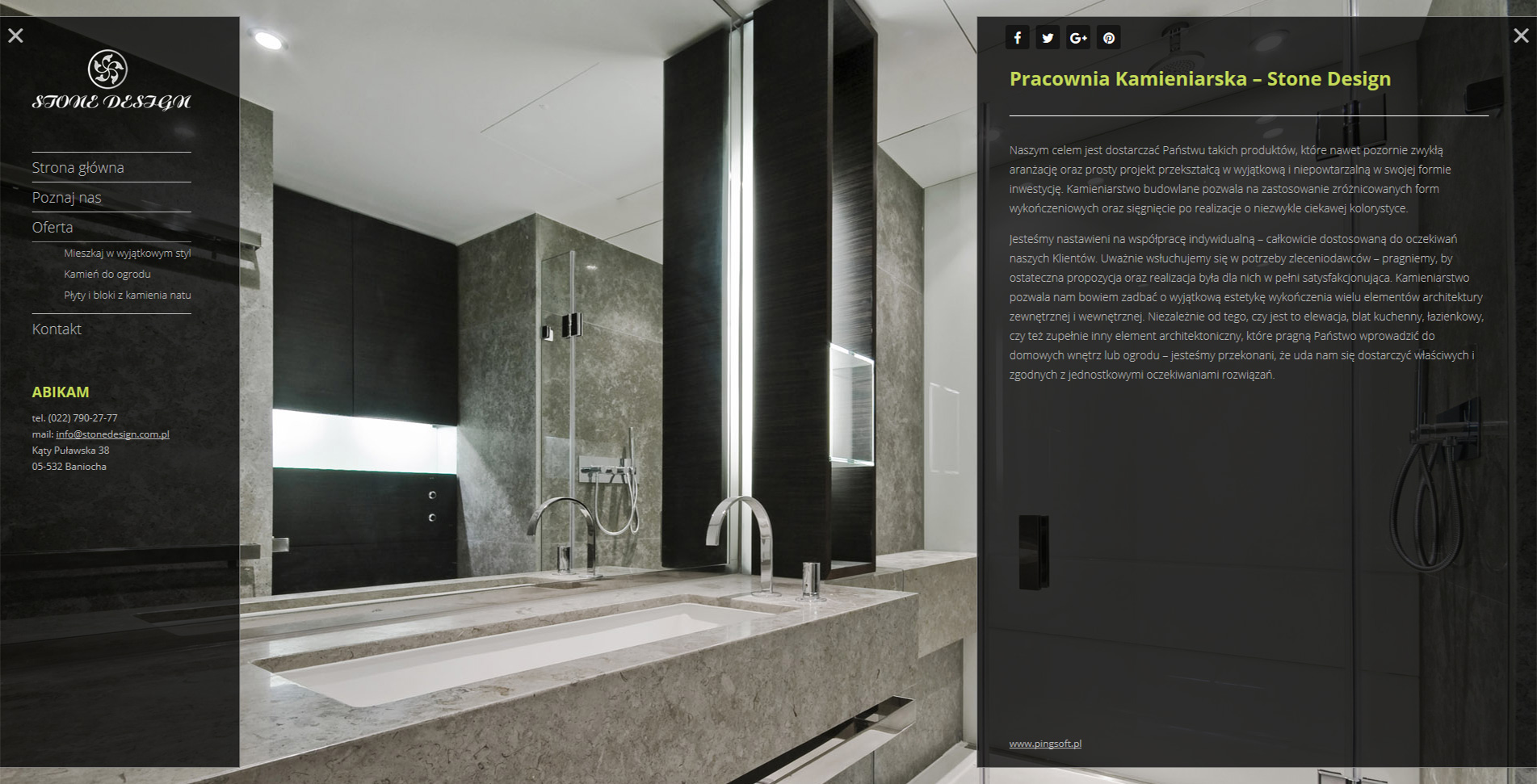 Stone workshop – Stone Design